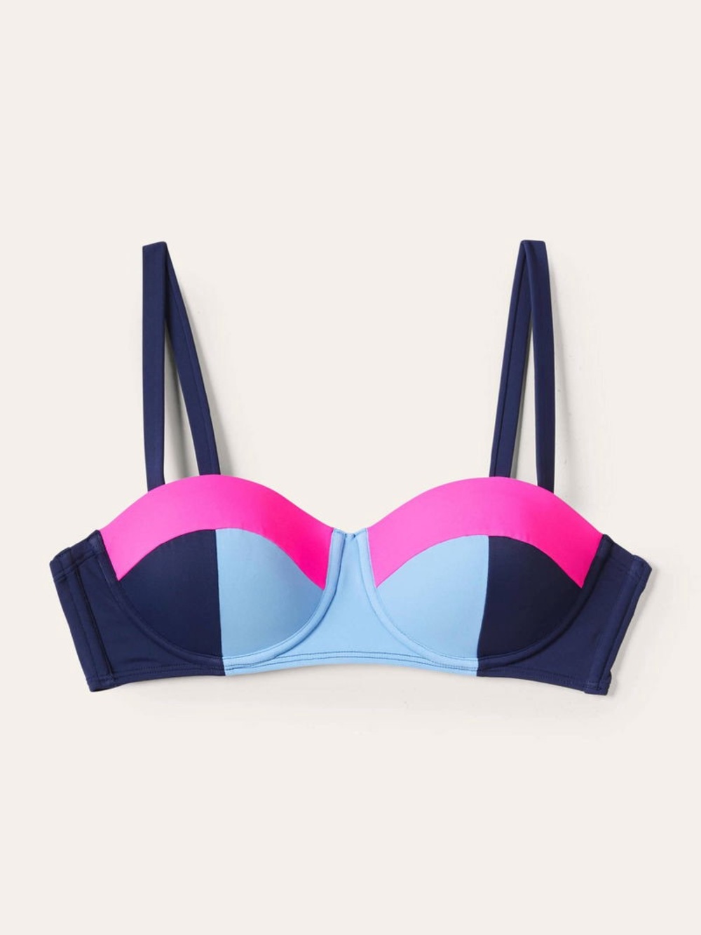 Boden  Portofino Cup-Size Bikini Top , 34DD. Two piece